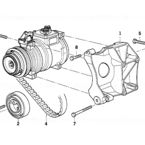 Șurub hexagonal M8X70 - BMW Cel mai bun preț