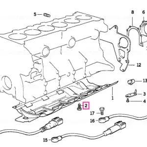 Ofertă specială Șurub hexagonal M6X12 - BMW Motorrad