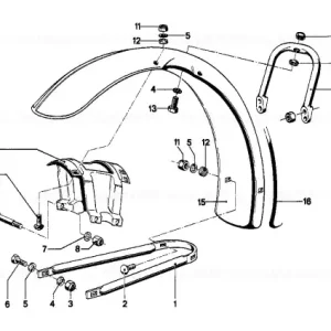 Șurub cap plat M6X16 - BMW Motorrad Ieftin