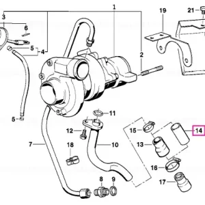 Furtun D=14,3MM - BMW Calitate înaltă