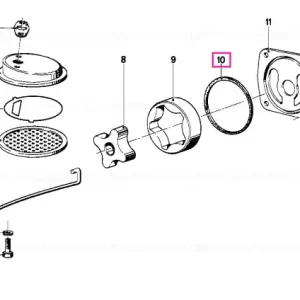 Inel O-ring - BMW Motorrad Cel mai bun preț