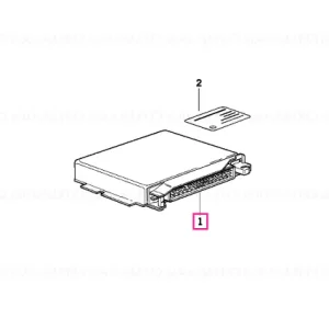 Exch. basic control unit DME M3.3 - BMW Nu rata