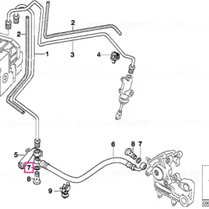 Retur gratuit Inel garnitură A10X14-CU - BMW Motorrad