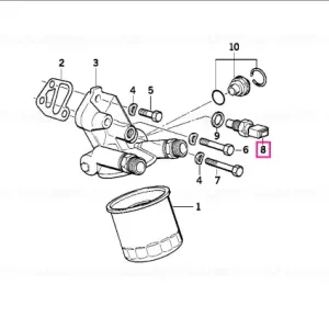 Intrerupator temperatura ulei MOTOR - BMW Super ofertă