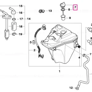 Capac etansare cu supapa/teaca dipstick - BMW Motorrad Cumpărături sigure