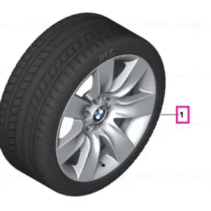 Reducere specială Roata aluminiu iarna 245/45R19 102V - BMW