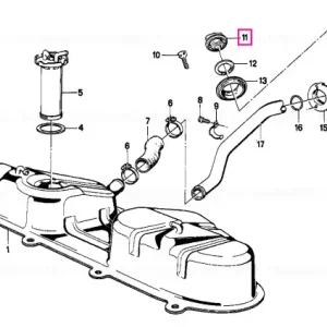Capac rezervor inchizabil CODE - BMW Livrare rapidă