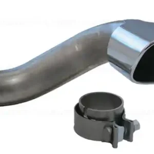 Ornament toba Chrome, dreapta "BMW M Performance" - BMW E70 Cumpărături sigure