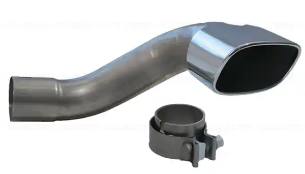 Ornament toba Chrome, dreapta "BMW M Performance" - BMW E70 Cumpărături sigure