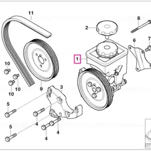 Pompa directie asistata ZF FP-42 ZF  FP-42 - BMW Mai ieftin