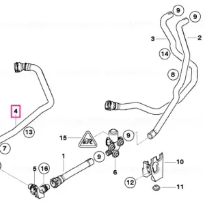 Furtun intrare M57N2 - BMW Premium