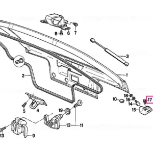 Șurub Torx M5 X 16 - BMW Noutate