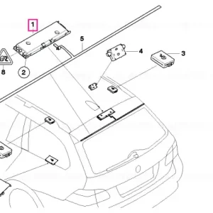 Amplificator antenă, Diversity 868 MHZ - BMW Cel mai vândut