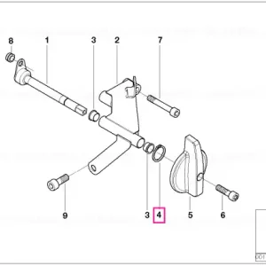 Inel de blocare 10X1 - BMW Motorrad Ofertă specială