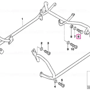 Cumpără acum Șurub hexagonal M12X20-8.8-ZN - BMW Motorrad