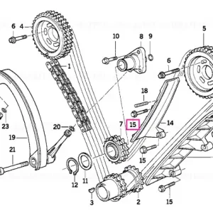 Șurub hex cu șaibă M7X28-Z1 - BMW Reducere extra