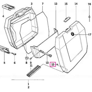 Șaibă 3,7 - BMW Motorrad Livrare rapidă