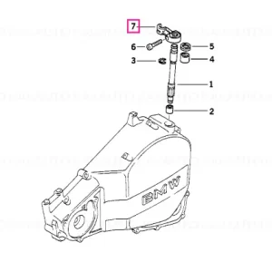 Reducere Pârghie eliberare ambreiaj - BMW Motorrad