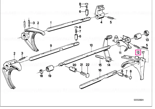 Expediere rapidă Știft cilindric 5X26 - BMW