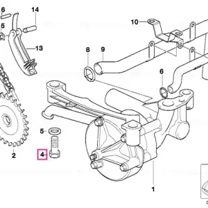 Șurub cilindric M8X45-8.8 - BMW Motorrad Ofertă de sezon