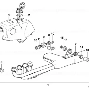 Cel mai vândut Șurub cilindric M10X60-8.8 - BMW Motorrad