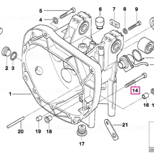 Preț mic Șurub cilindric M8X45-8.8-MK - BMW Motorrad