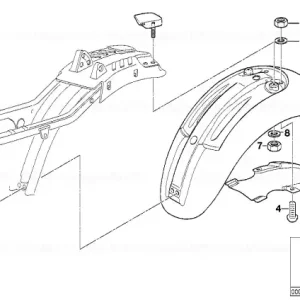 Cumpărături sigure Șurub cilindric M6X20 - BMW Motorrad