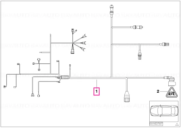 Plată sigură Fascie electrica, modul motor transmisie - BMW