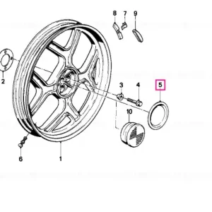 Reducere specială Capac butuc roata - BMW Motorrad