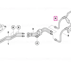 Promoție Conducta presiune motor SPEC:M16X1,5 - BMW