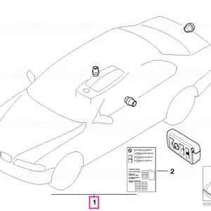 Super ofertă Set închizători uniform cu CAS 434 MHZ - BMW