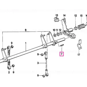 Pivot cilindric 5X20 - BMW Reducere de preț