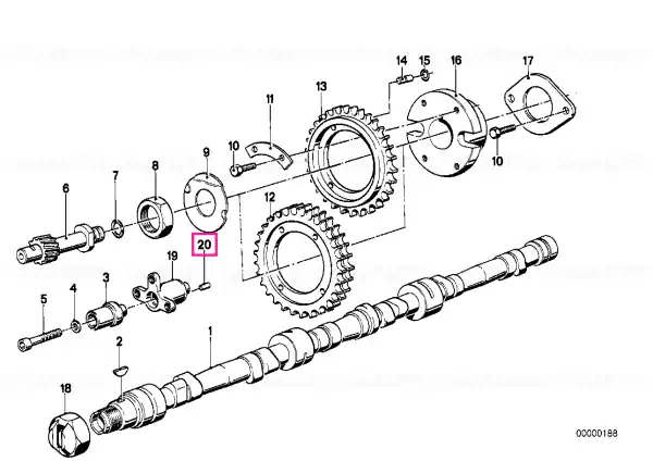Reducere extra Dop cilindric 3X8 - BMW