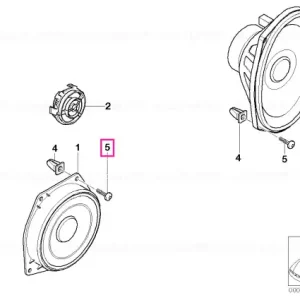 Lichidare de stoc Surub autotapizan cap cilindric ST4,2X13 - BMW - Mini