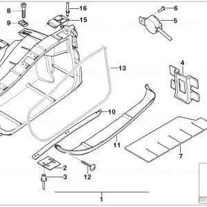 Cumpără online Nit orb 4,0X12 - BMW Motorrad