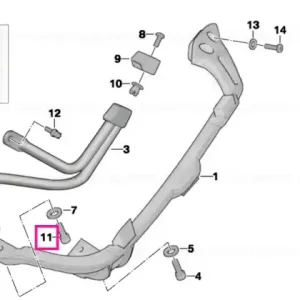 Livrare expres Surub cap cilindric M6X30 - BMW Motorrad