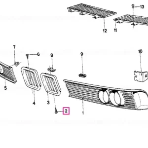 Surub tabla cap conic ST3,5X9,5 - BMW Reducere specială