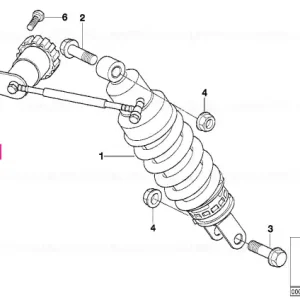 Cumpără acum Surub cap cilindric M6X25 MK - BMW Motorrad