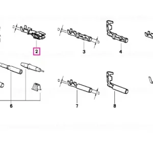 Calitate înaltă Contact arc dublu 2,5-4,0MM² - BMW