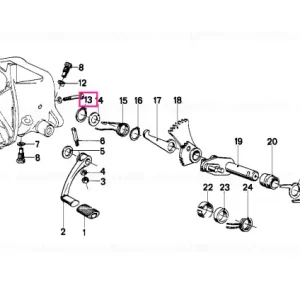 Inel blocare 14X1 - BMW Motorrad Plată securizată