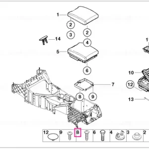 Șurub inecat M4X10MM - BMW Discount