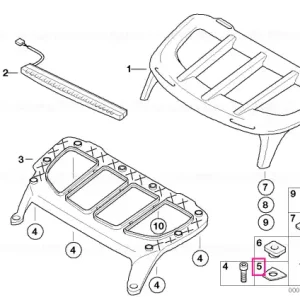 Șurub cilindric M6X8-A2-70 - BMW Motorrad Nu rata