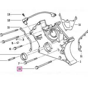 Șurub hexagonal cu șaibă M8X75-Z1-ZNS3 - BMW Ultima șansă