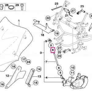 Vezi acum Piuliţă hexagonală M6-A2-70 - BMW Motorrad