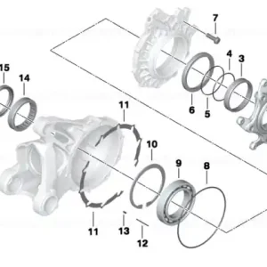 Inel de blocare 62X2 - BMW Motorrad Premium