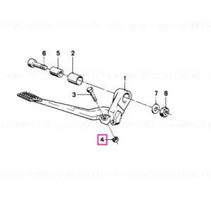 Preferatul clienților Piuliţă hexagonală M-6-04-2-ZNS - BMW Motorrad