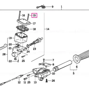 Şurub conic M5X45 - BMW Motorrad Plată securizată