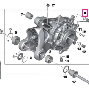 Reducere Inel O-ring 11,3X2,2 - BMW Motorrad