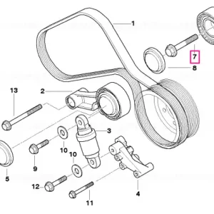 Reducere specială Șurub hexagonal M10X60-ZNNIV SI - BMW
