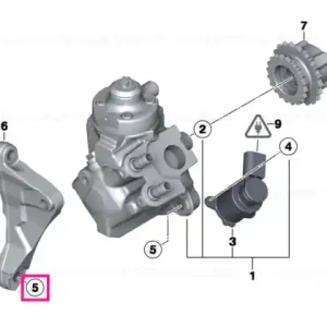 Livrare expres Șurub hexagonal cu șaibă M8X33-U1 - BMW